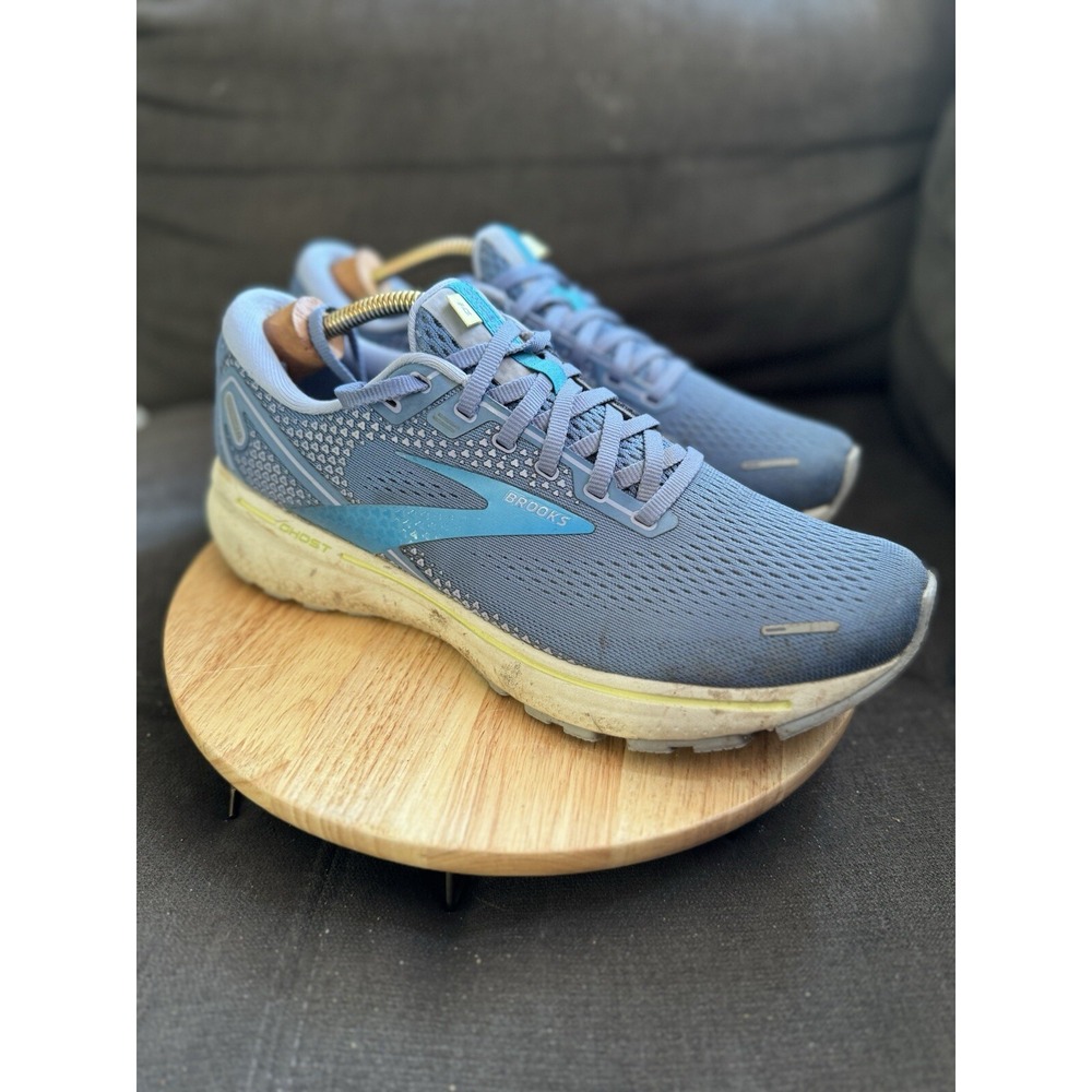 Brooks Ghost 14‎ Blue Sneakers 1203561B456 Women's Size 11 Medium B US Lace Up